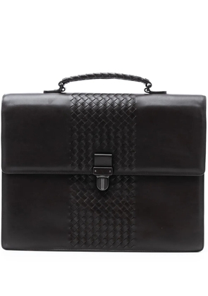 Bottega Veneta Pre-Owned 2006 Nappa Intrecciato Briefcase business bag - Brown
