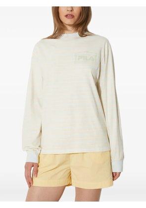 Fila striped long-sleeves T-shirt - White