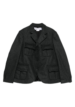 Comme Des Garçons Comme Des Garçons flap-pocket military jacket - Grey