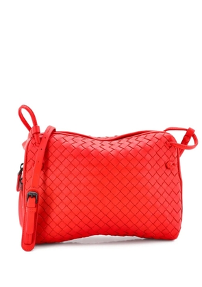 Bottega Veneta Pre-Owned Nodini Intrecciato Nappa Small crossbody bag - Red