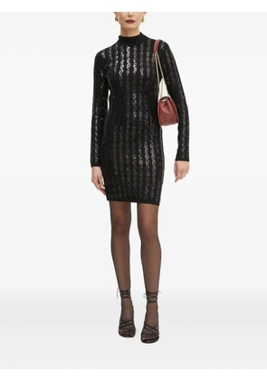 GUESS USA sequin-embellishment mini dress - Black