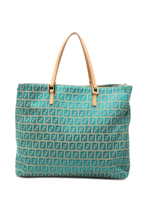 Fendi Pre-Owned 2000-2010 Zucchino Canvas tote bag - Blue