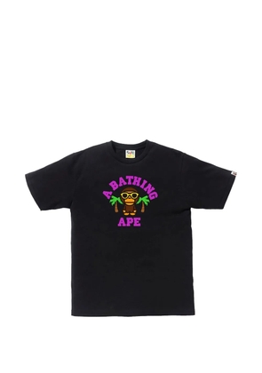 A BATHING APE® Milo College Summer T-shirt - Black