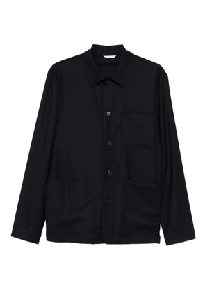Manuel Ritz patch-pocket shirt jacket - Black