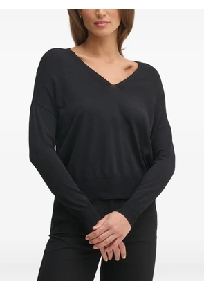 Gaudi V-neck sweater - Black