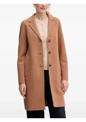 OUI single-breasted coat - Brown