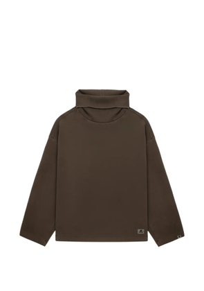 A BATHING APE® turtleneck sweatshirt - Brown