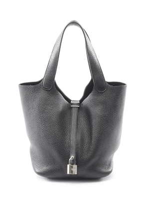 Hermès Pre-Owned 2021 Clemence Picotin Lock PM handbag - Black