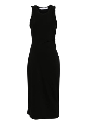 IRO Amel jersey midi dress - Black