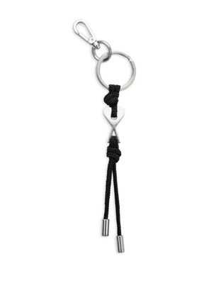 AMI Paris Ami De Coeur heart-charm keyring - Silver