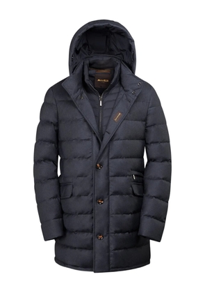 Moorer Calandri-ll padded-design jacket - Blue