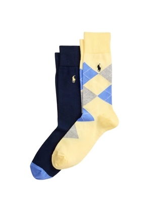 Polo Ralph Lauren argyle socks (set of two) - Blue