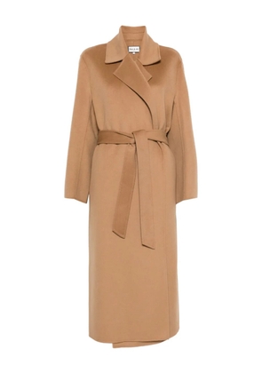 Paul & Joe belted coat - Brown