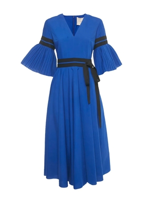 Roksanda Amalia pleated midi dress - Blue