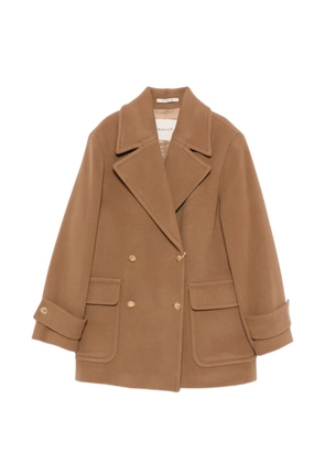 Gant notch-lapels peacoat - Brown