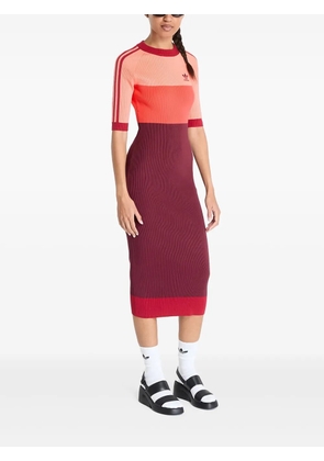 adidas x Ksenia Schnaider midi dress - Red