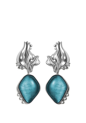 Jude Benhalim mini Lupa earrings - Silver