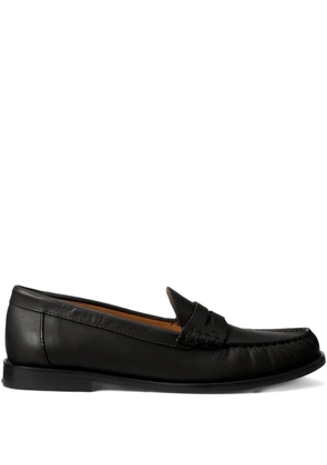 Polo Ralph Lauren leather loafers - Black