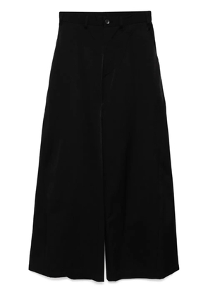 Julius Prism wide-leg trousers - Black