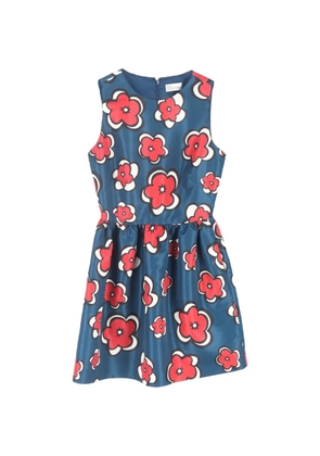 Red Valentino Vintage floral-print mini dress - Blue