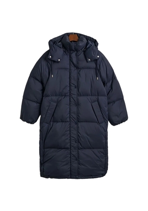 Gant hooded quilted coat - Blue