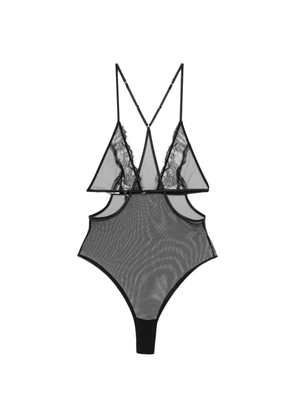 Patrizia Pepe lace bodysuit - Black