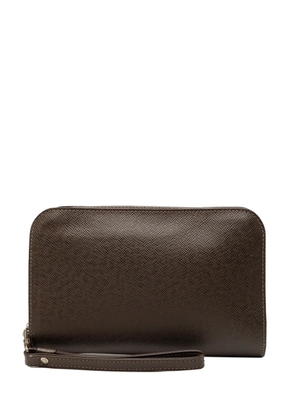 Louis Vuitton Pre-Owned 2012 Taiga Pochette Baikal clutch bag - Brown