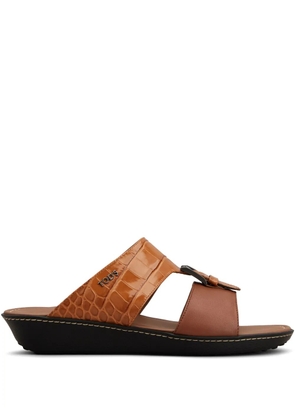 Tod's leather sandals - Brown