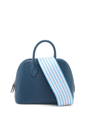 Hermès Pre-Owned 2025 Mini Chevre Mysore Bolide 1923 satchel - Blue