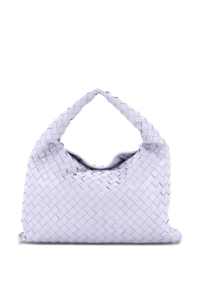 Bottega Veneta Pre-Owned Hop Intrecciato Leather Small hobo bag - Purple