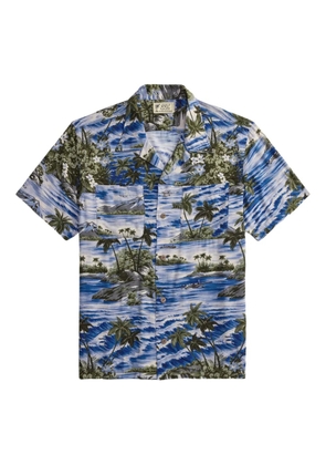 Ralph Lauren RRL short-sleeve printed shirt - Blue