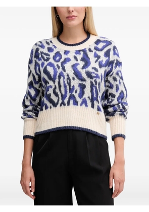 Gaudi jacquard sweater - Neutrals