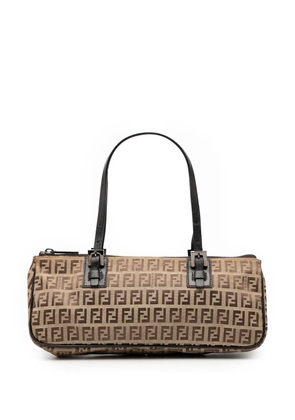 Fendi Pre-Owned 2000-2010 Zucchino Canvas handbag - Brown