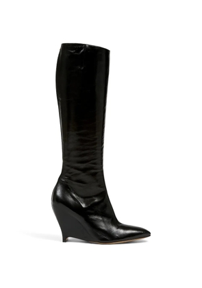 Maison Margiela point-toe boots - Black