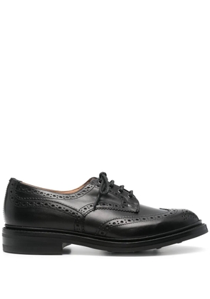 Tricker's leather brogues - Black