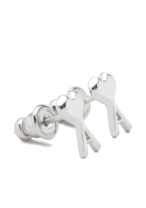AMI Paris Ami de Coeur stud earrings - Silver