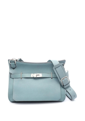 Hermès Pre-Owned 2012 Togo Jypsiere 34 crossbody bag - Blue