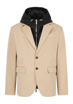 DSQUARED2 hooded heritage blazer - Neutrals