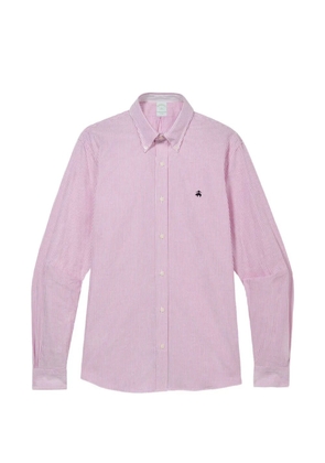 Brooks Brothers slim fit button-down collar shirt - Pink
