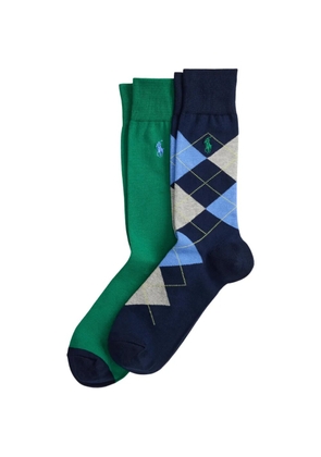 Polo Ralph Lauren argyle socks (set of two) - Blue
