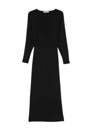 MAR DE MARGARITAS long-sleeve maxi dress - Black