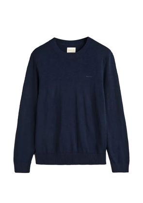 Gant logo crew-neck sweater - Blue