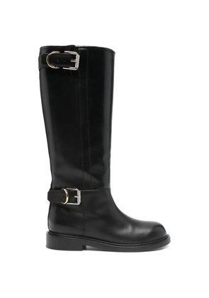 Givenchy Pre-Owned buckled leather boots - Black