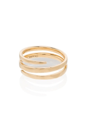 Anita Ko 18kt yellow gold Coil ring