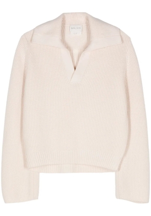 Forte Forte spread-collar jumper - Neutrals