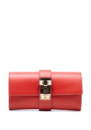 Hermès Pre-Owned 2015 Tadelakt Medor 23 clutch bag - Red