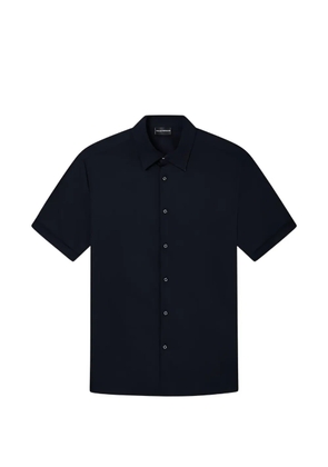 Emporio Armani buttoned short-sleeve shirt - Blue