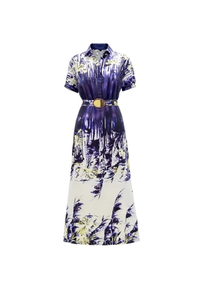 Silvia Tcherassi Lee midi dress - Purple