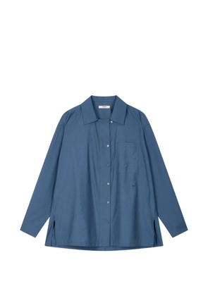 TOMBOY cheste-pocket shirt - Blue