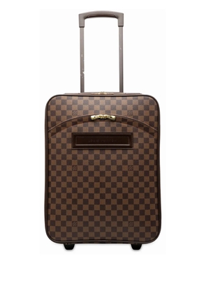 Louis Vuitton Pre-Owned 2002 Damier Ebene Pegase Legere 45 travel bag - Brown